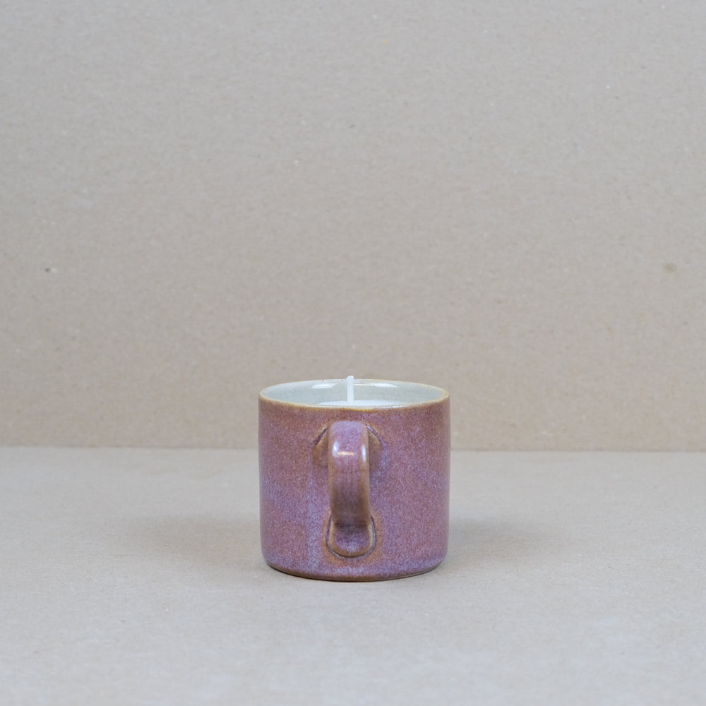 Rustic Heather Candle Mug