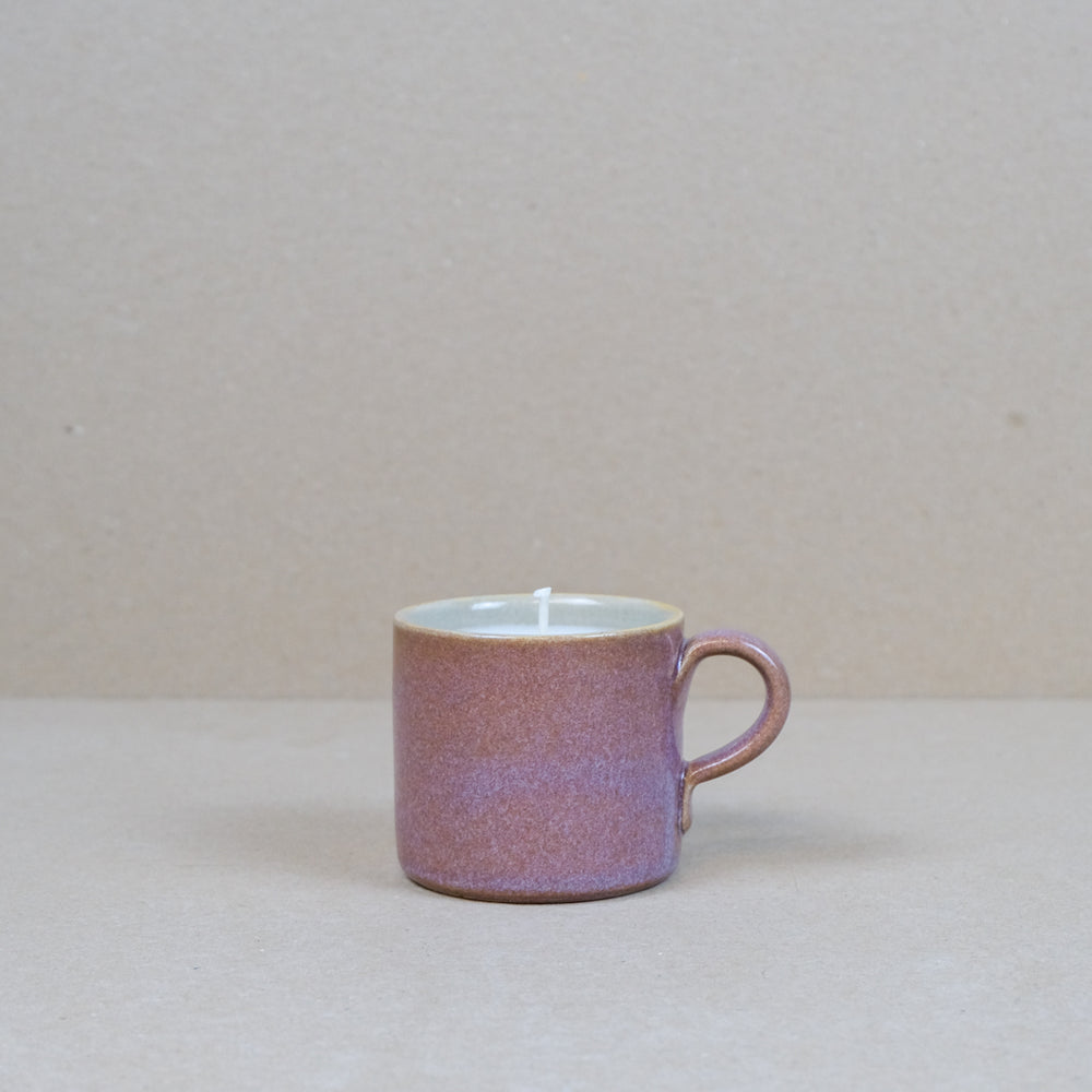 Rustic Heather Candle Mug