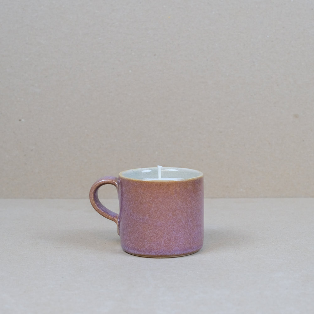 Rustic Heather Candle Mug
