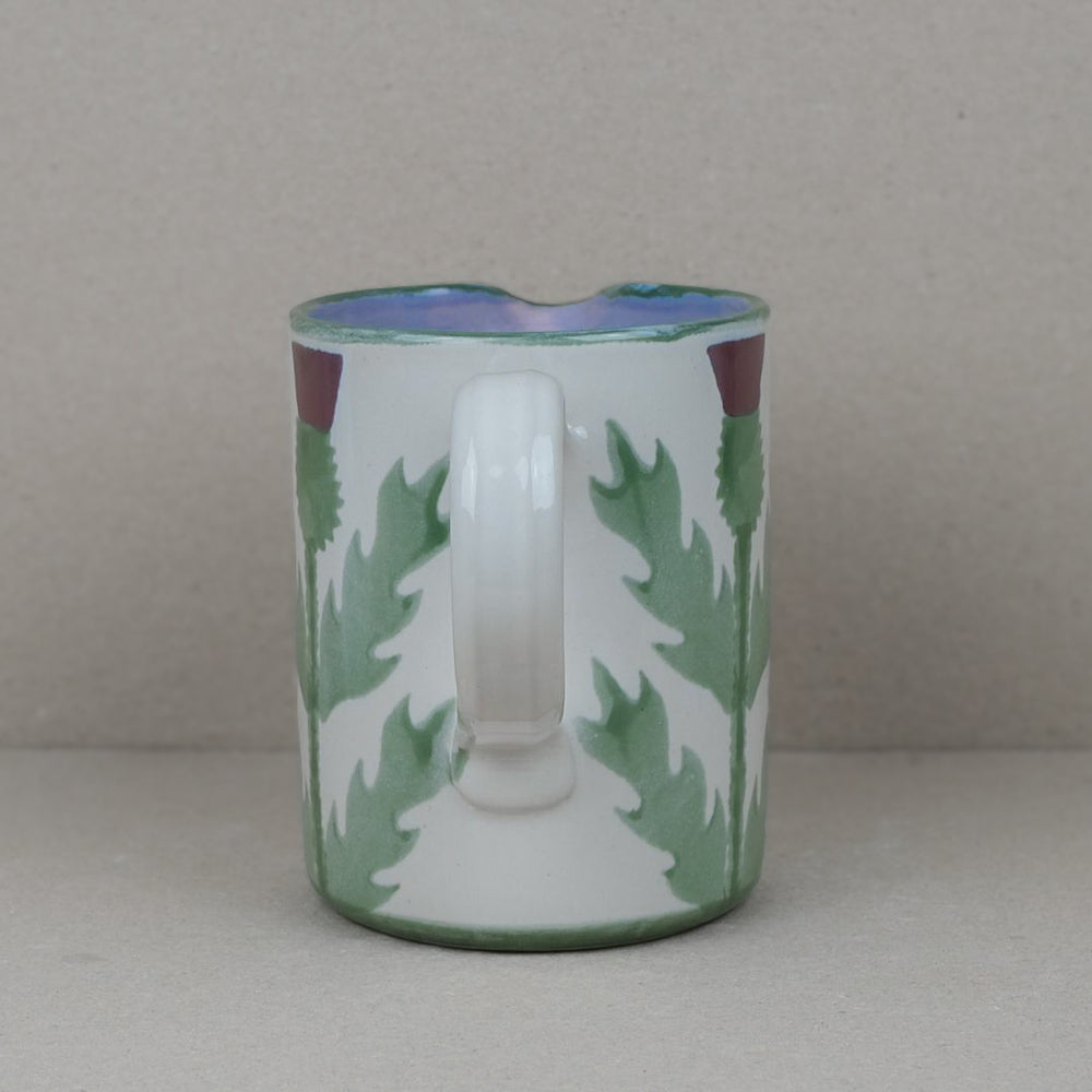 Cream Thistle Water Jug