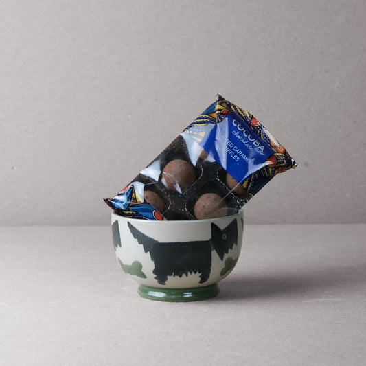 Green Scottie Dog Chocolate Bowl