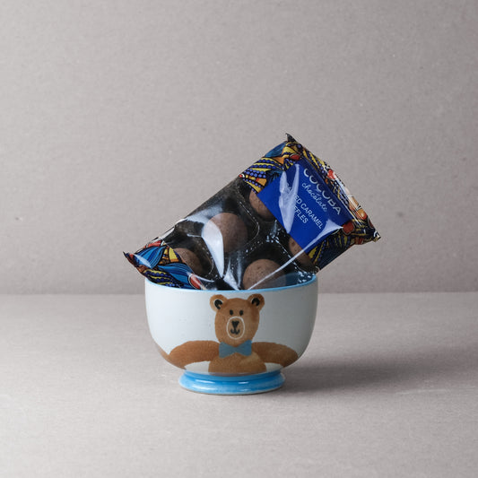 Blue Teddy Bear Chocolate Bowl