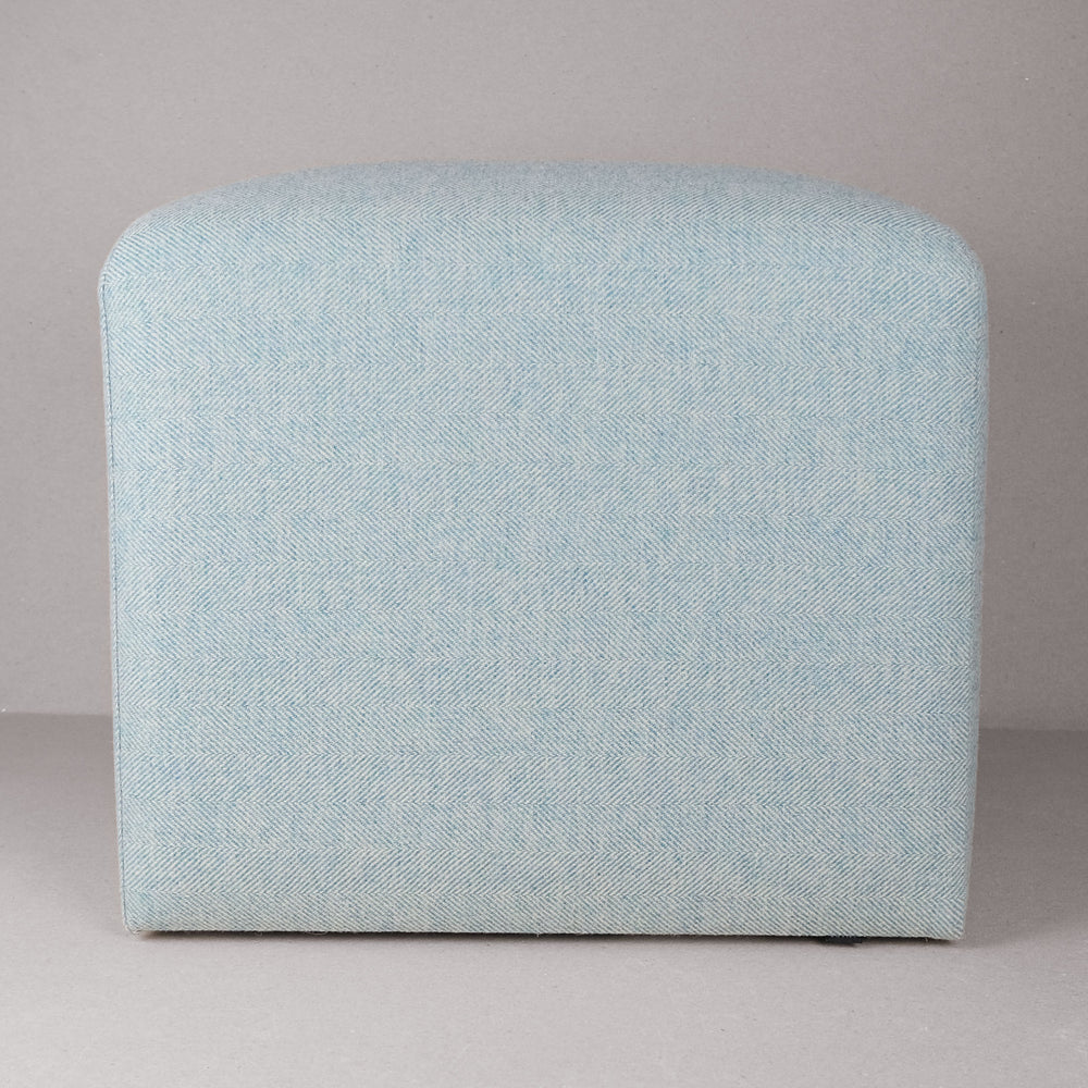 Teal Highland Tweed Cube