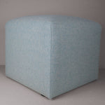 Teal Highland Tweed Cube