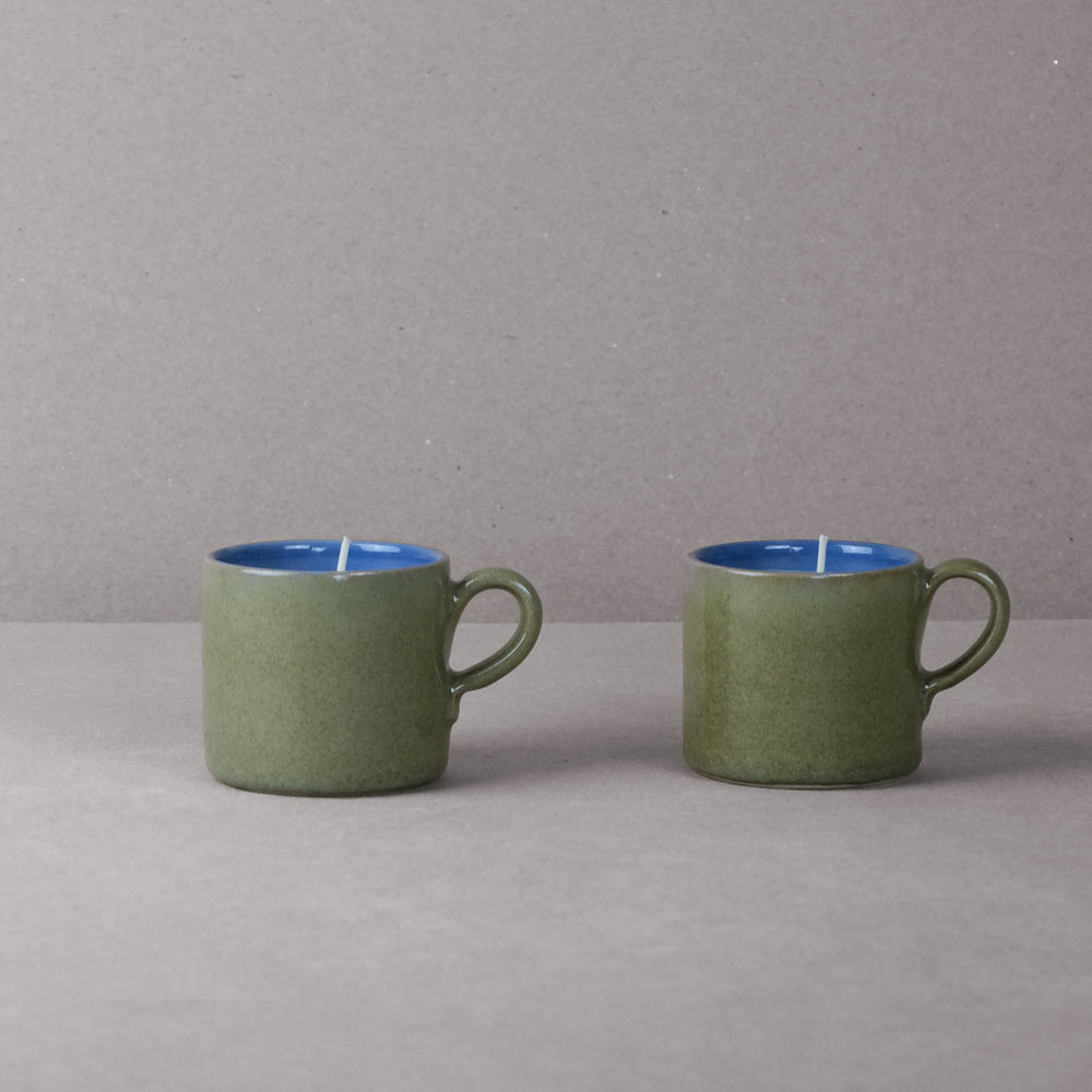 Pair of Jay Candle Mugs