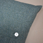 Culrain Highland Tweed Button Cushion Cover