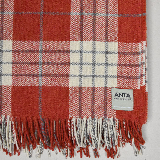 Muriel Spark Scottish Lambswool Throw