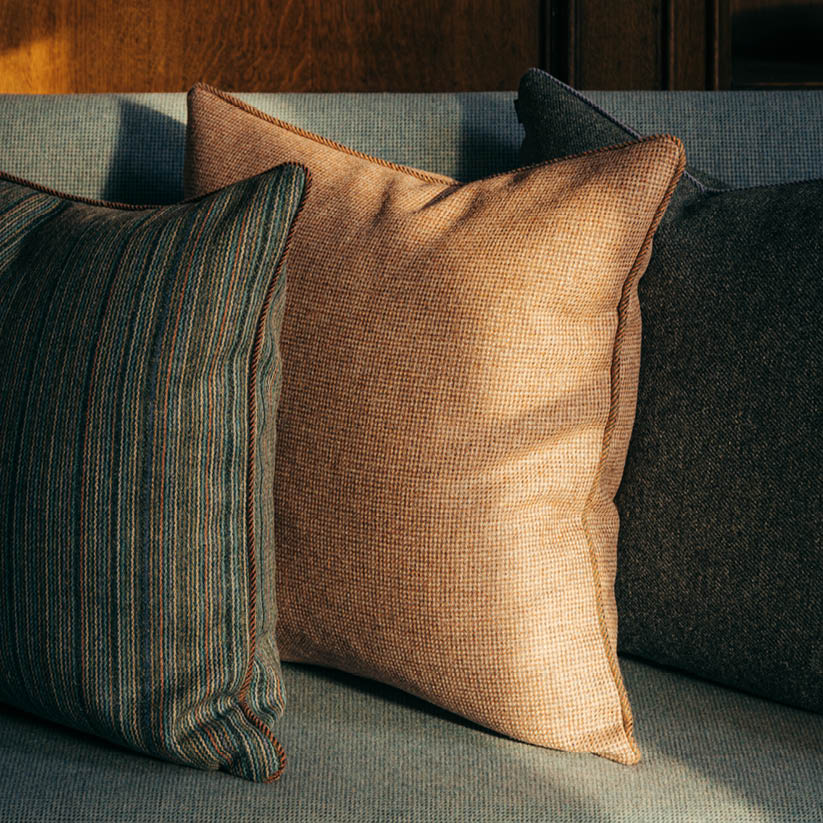 Selkirk Highland Tweed Zip Cushion