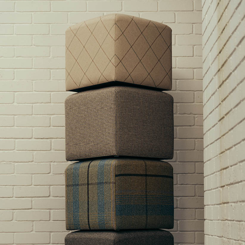 Saltire Inverness Highland Tweed Cube