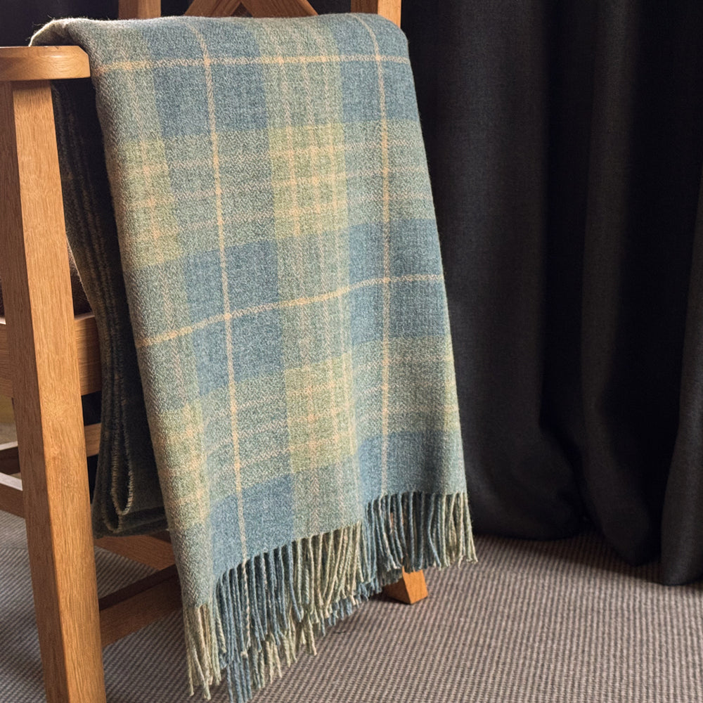 Robert Carver Scottish Lambswool Throw