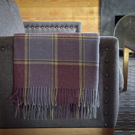Thomas Erskine Scottish Lambswool Throw
