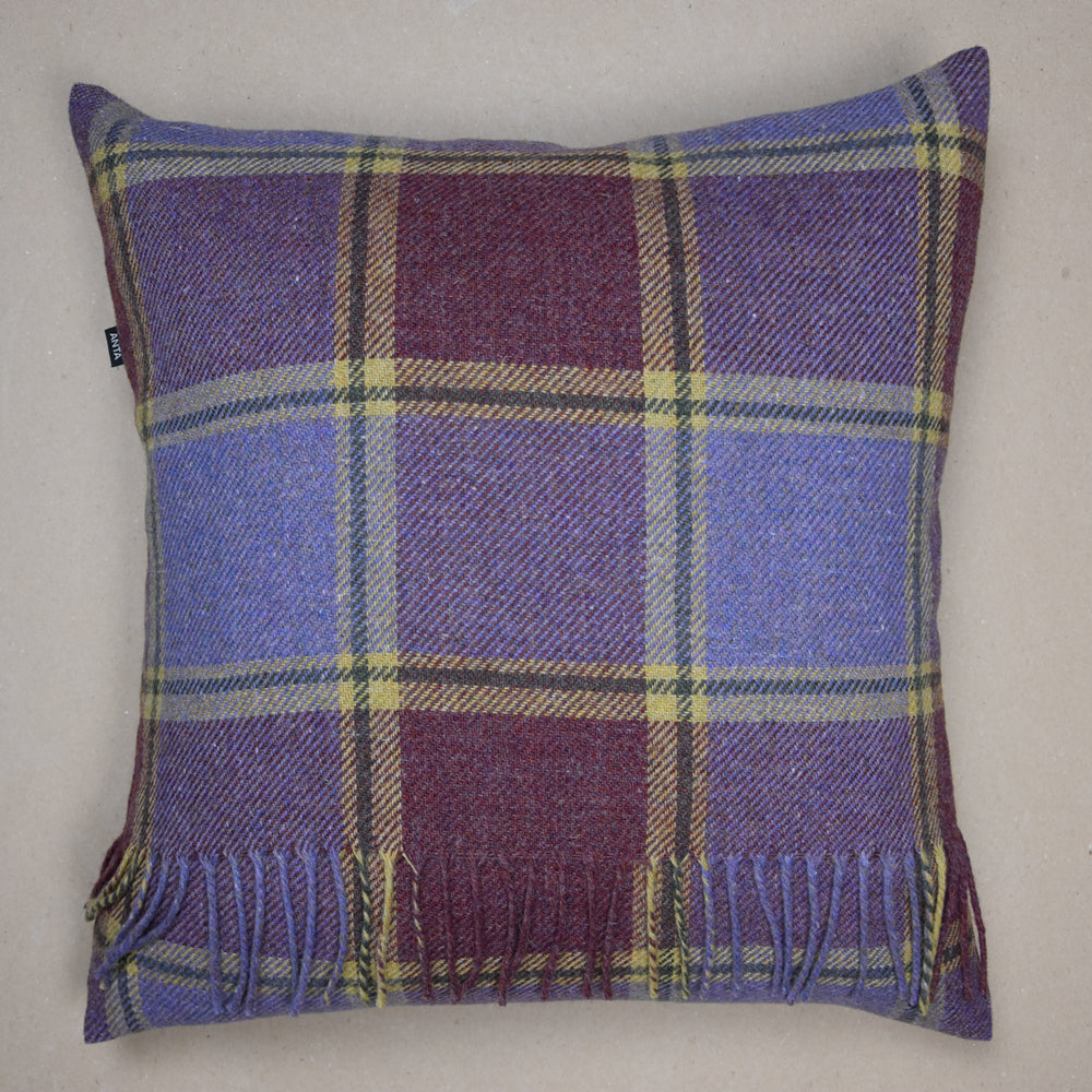 Thomas Erskine Scottish Lambswool Throw Cushion Cover