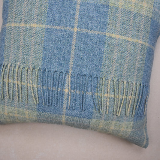 Robert Carver Scottish Lambswool Throw Cushion Cover