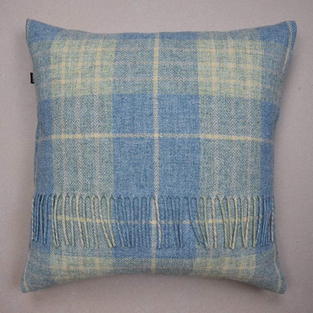 Robert Carver Scottish Lambswool Throw Cushion Cover