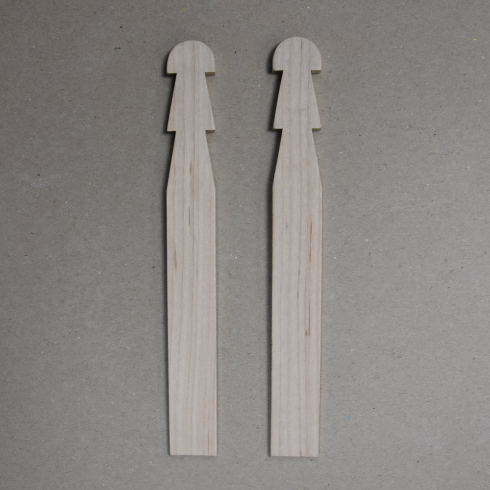 Rounded Thistle Top Salad Servers