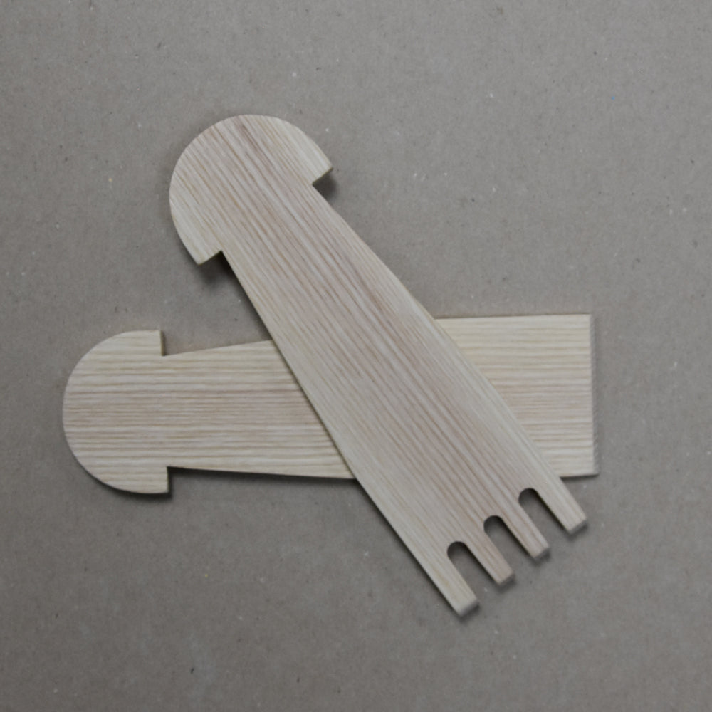 Short Thistle Top Salad Servers