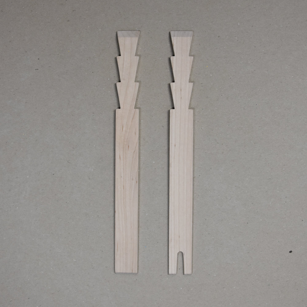 Small Thistle Top Salad Servers