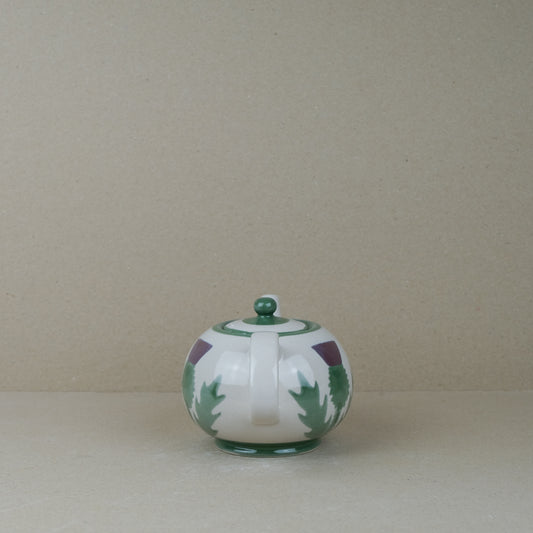 Cream Thistle Small Teapot