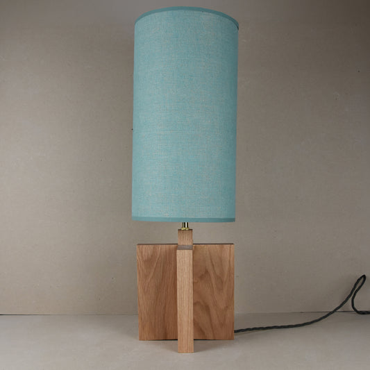 Small Oak Lamp