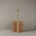Small Oak Lamp