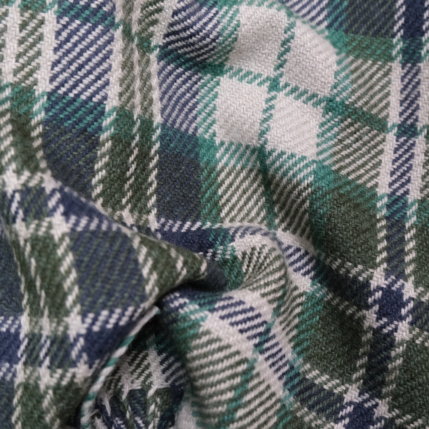 Alastair Stewart Wool Cotton Throw