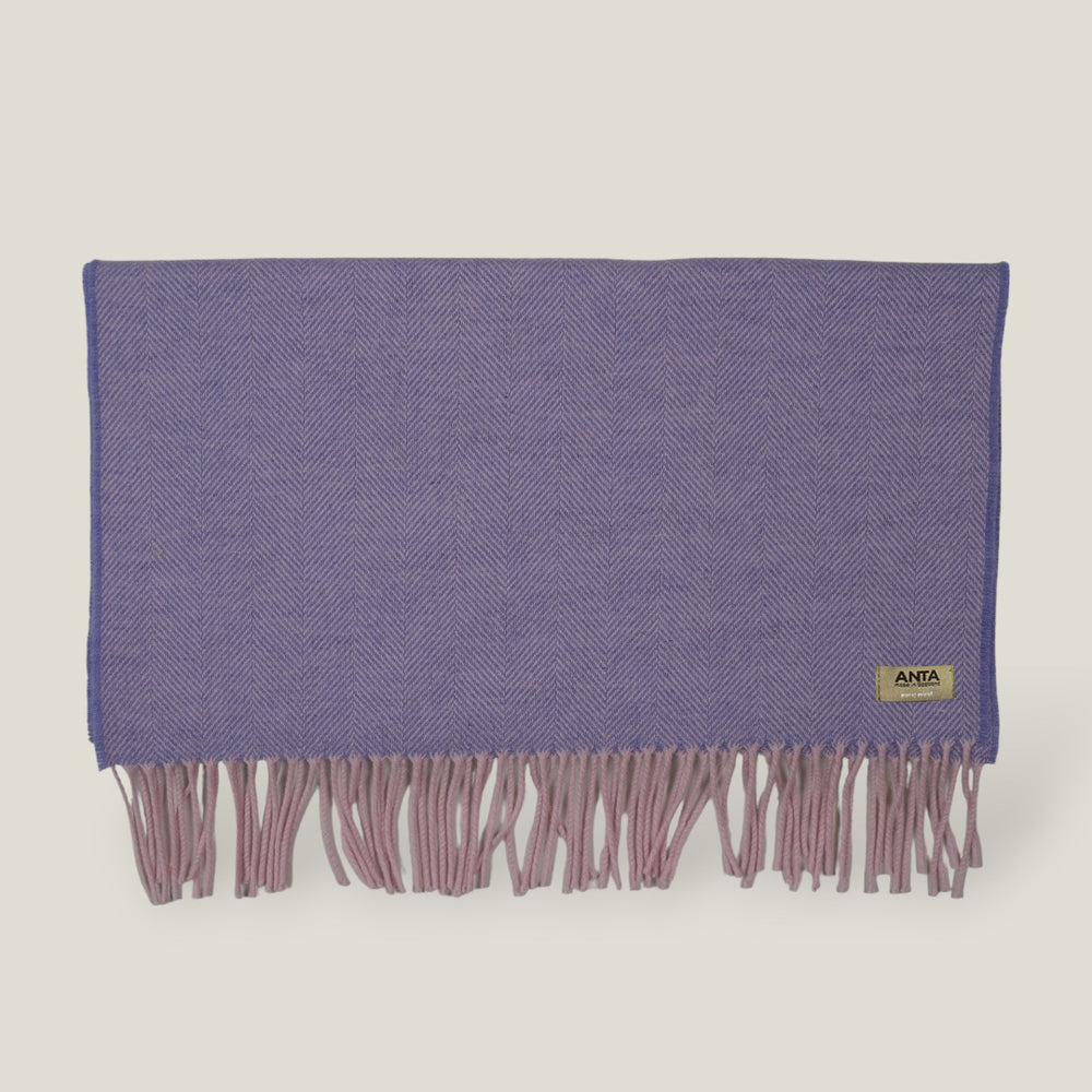 ANTA Scotland Ben Y-Hone Herringbone Merino Scarf