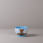 Blue Teddy Bear Small Bowl