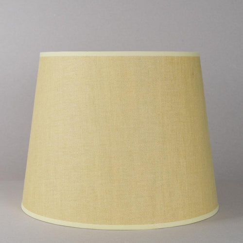 Canary Linen Large Tapered Lampshade
