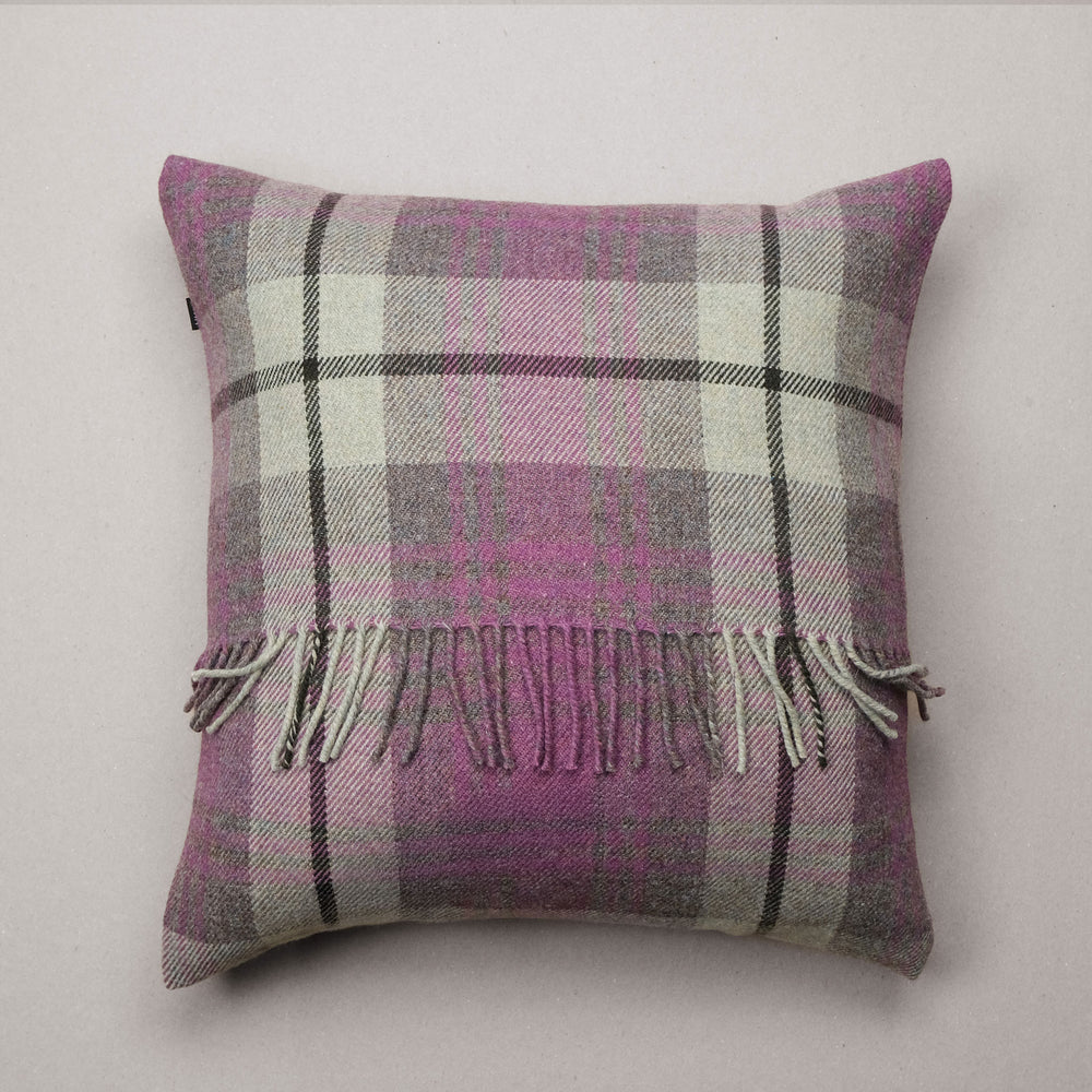 Cawdor Pure Lambswool Throw Cushion Cover