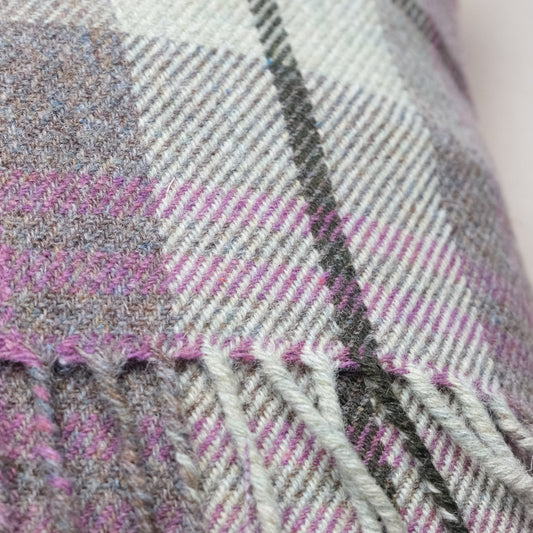 Cawdor Pure Lambswool Throw Cushion Cover