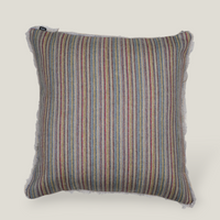 Colonsay Highland Tweed Fringed Cushion Cover