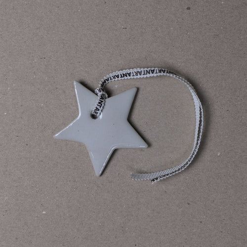 Cream Star Decoration