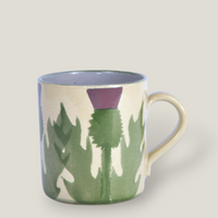 Cream Thistle Large Mug