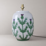 Cream Thistle Large Table Lamp