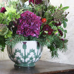 Cream Thistle Salad Bowl