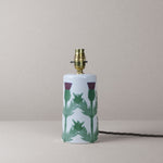 Cream Thistle Small Tapered Lamp