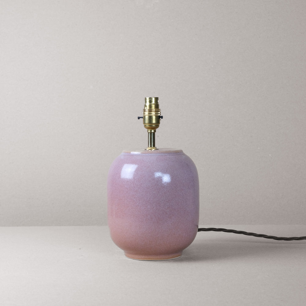 Rustic Heather Small Table Lamp