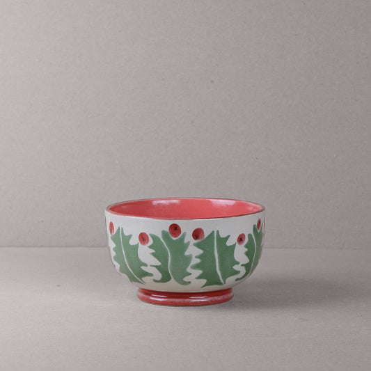 Holly Pudding Bowl