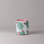 Holly Medium Mug With Hot Chocolate Stirrer