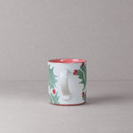 Holly Medium Mug With Hot Chocolate Stirrer