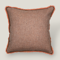 Beauly Highland Tweed Fringed Cushion Cover