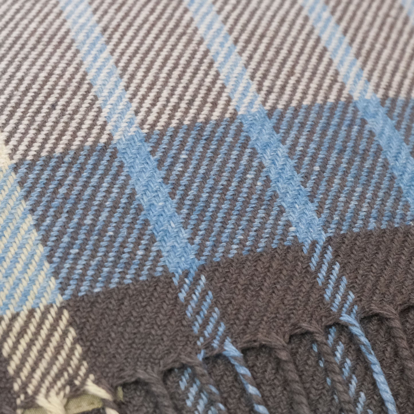 Plough Wool Cotton Cushion