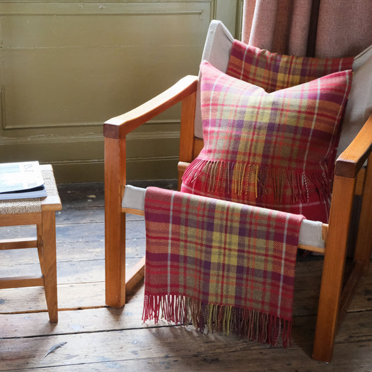 Lachie Stewart Wool Cotton Throw