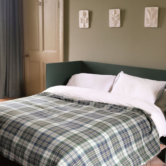 Alastair Stewart Wool Cotton Throw