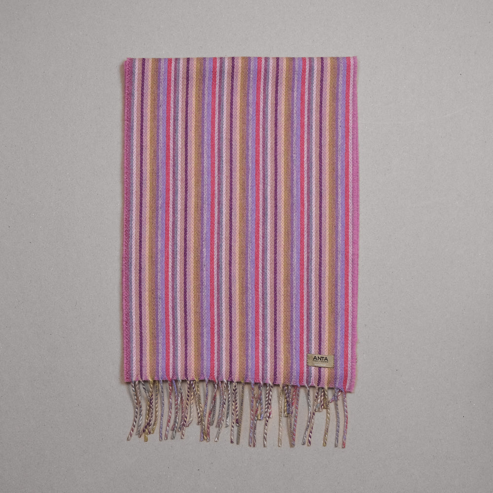Lulu Merino Striped Scarf