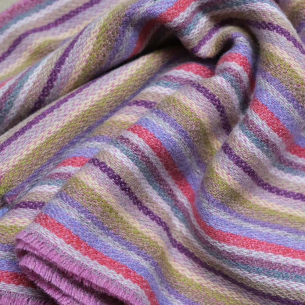 Lulu Merino Striped Scarf