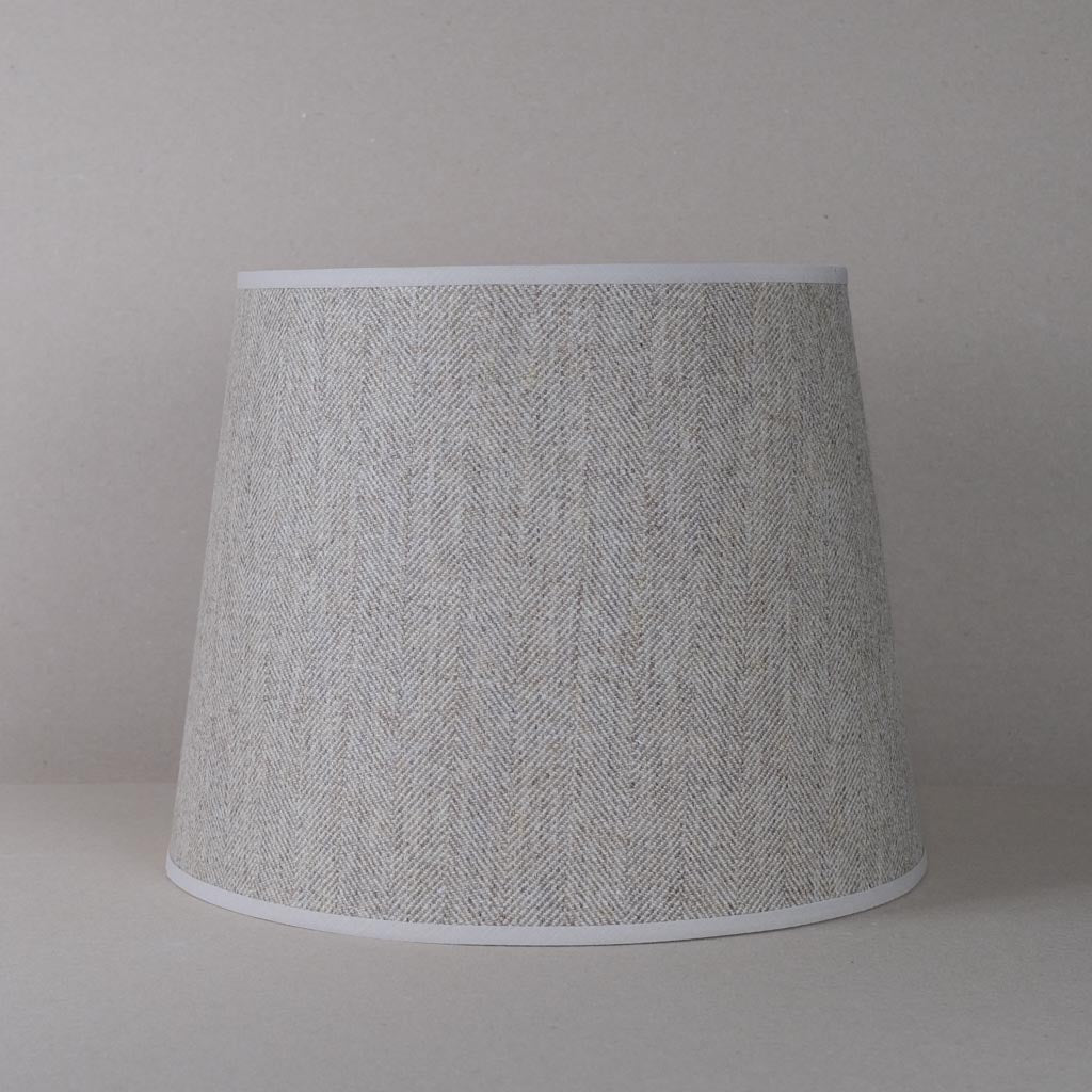 Owl Tweed Large Tapered Lampshade