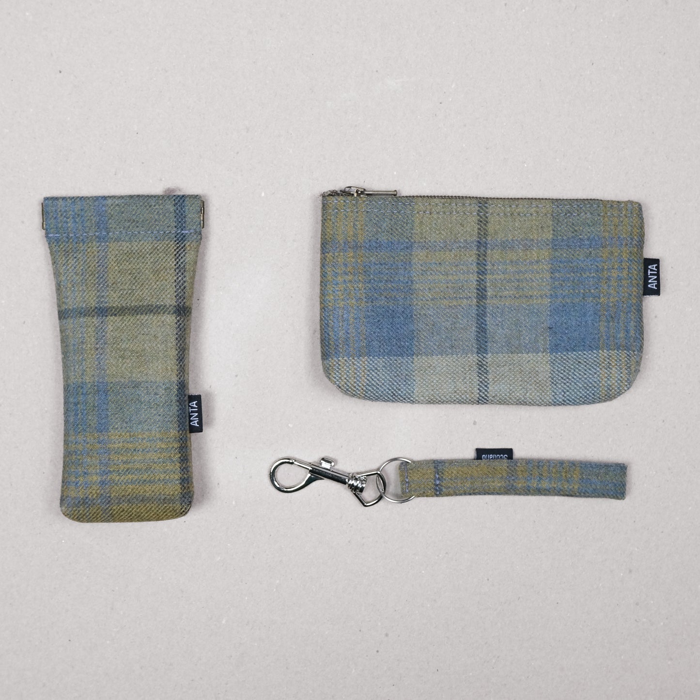 Duncan Macgillivray Glasses Case, Coin Purse & Keyring Set