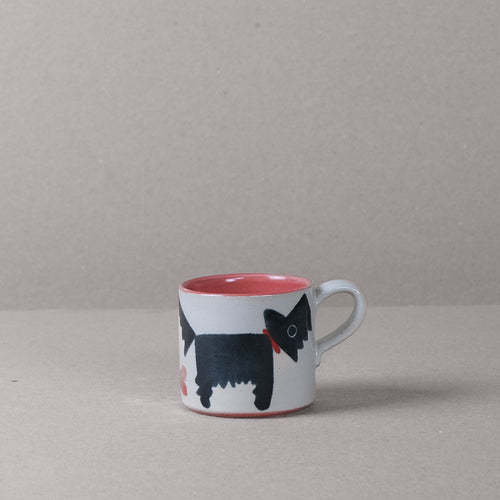 Red Scottie Dog Small Mug