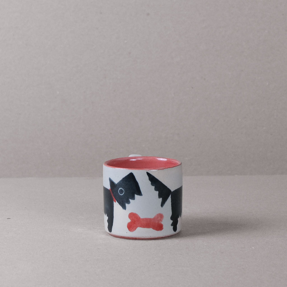 Red Scottie Dog Small Mug